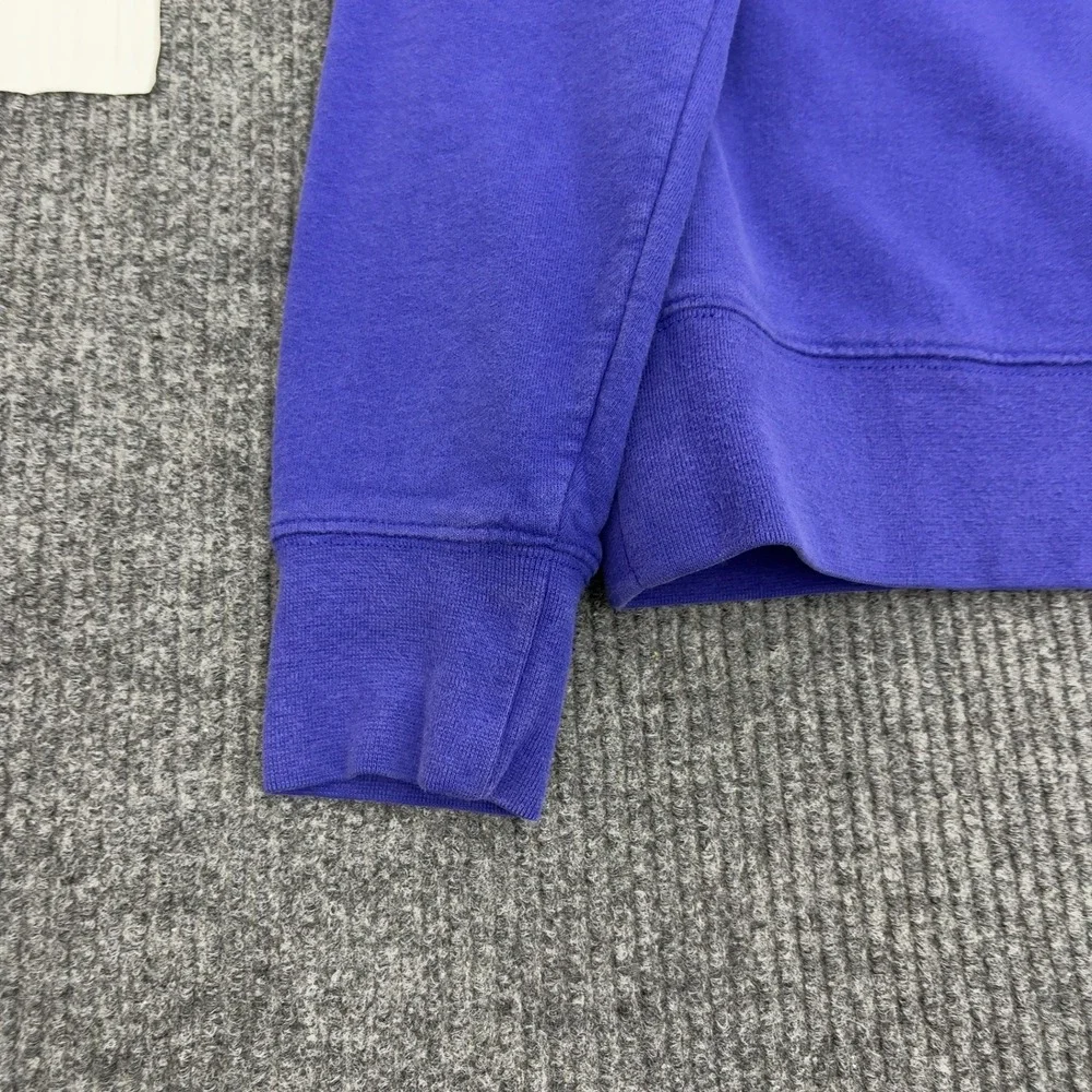 The North Face Hoodie Unisex S Blue Cotton Trans-Antarctica Expedition Pullover